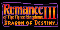 Romance Of The Three Kingdoms 3: Dragon Of Destiny