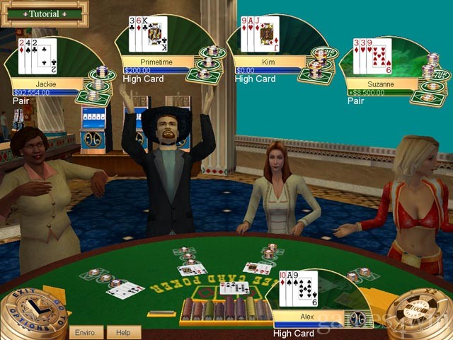 Free Four Card Poker Online Game