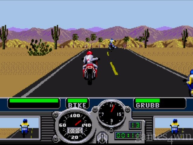 Road Rash PC-Spiel kostenloser Download für Windows 7 32 Bit