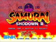 Samurai Shodown 3 1
