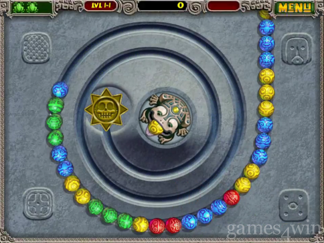 online zuma deluxe game